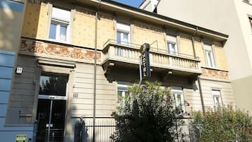 Fassade der Unterkunft