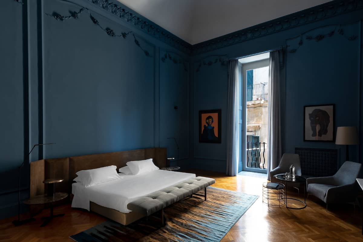 The Blue Wellness Suite | 1 bedroom, premium bedding, down comforters, minibar