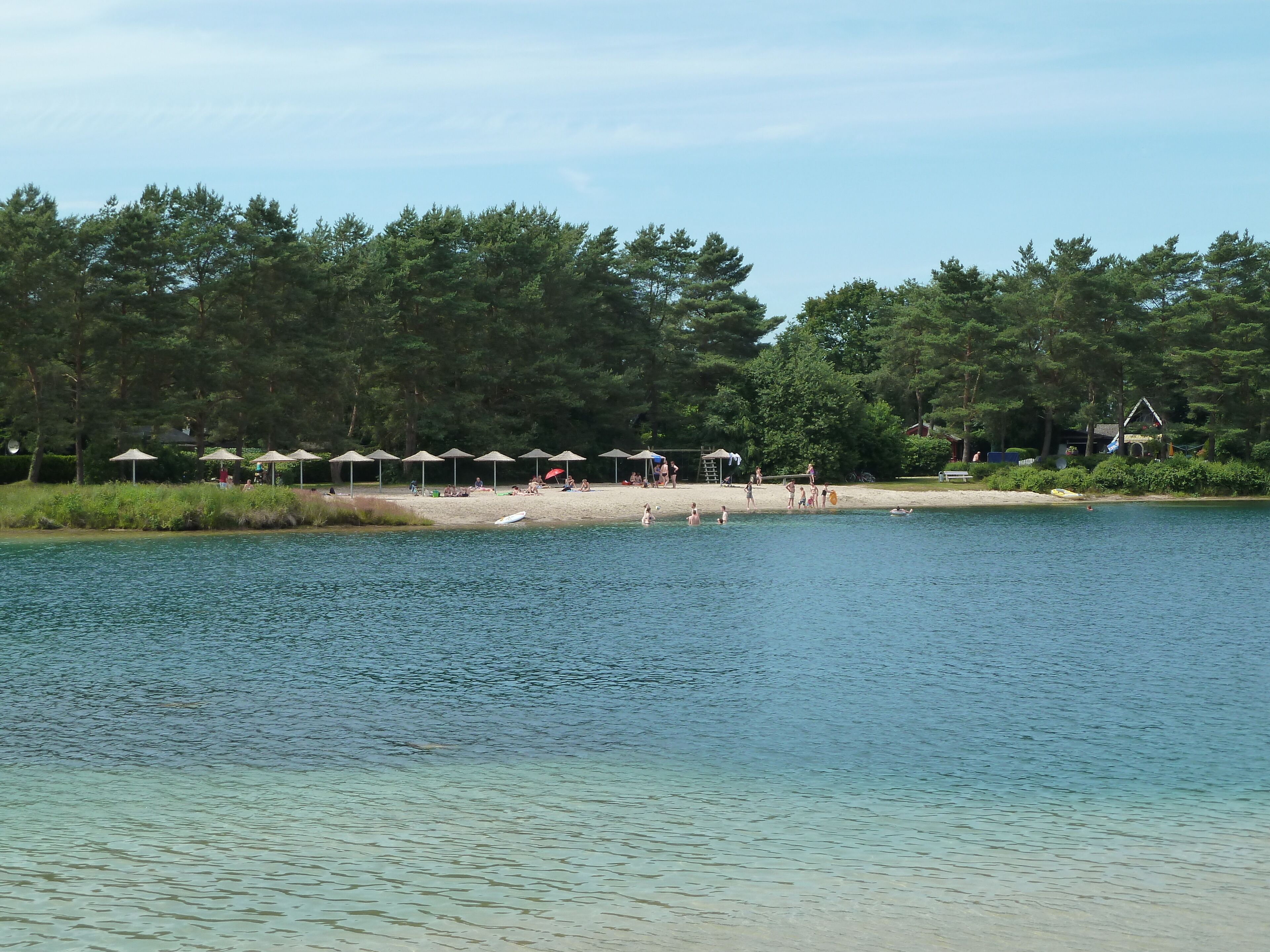 Beach nearby, sun loungers
