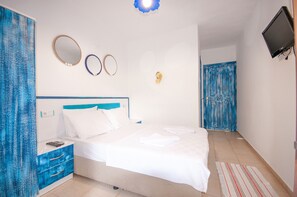 Double Room, Balcony | Free cribs/infant beds, free WiFi, bed sheets - Thetis Pansiyon (Datça)