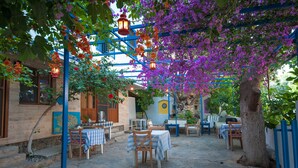 Courtyard - Thetis Pansiyon (Datça)