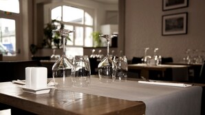 Middag serveras