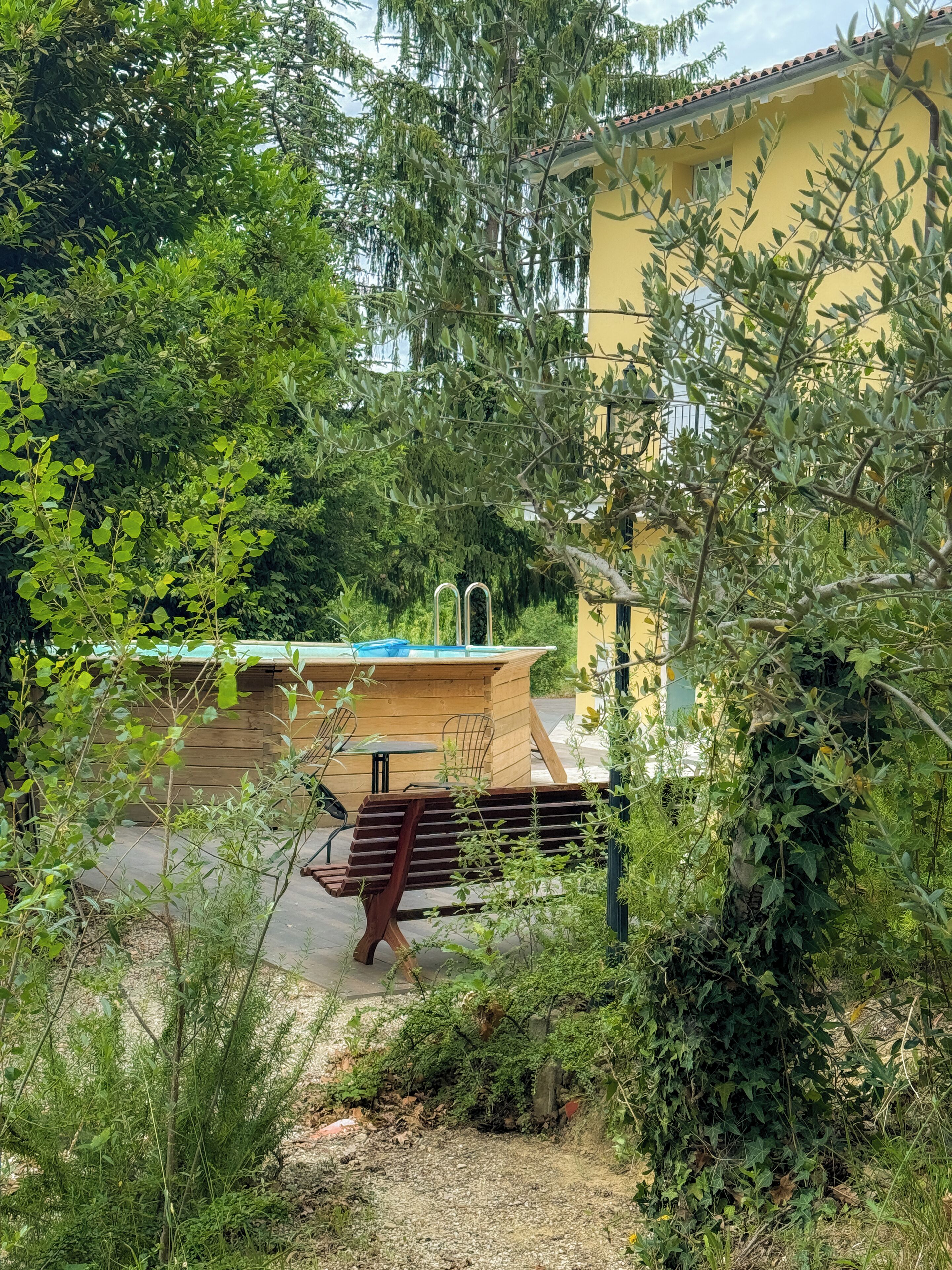 Fassade der Unterkunft