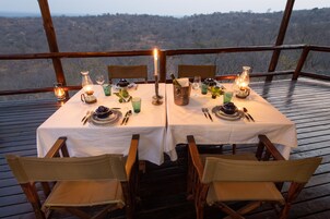 Breakfast, lunch, dinner served; local and international cuisine 