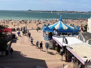 On the beach