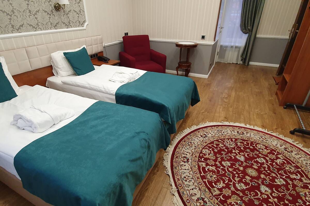 In-room safe, desk, laptop workspace, blackout curtains