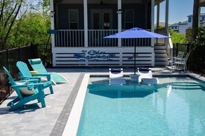 Una piscina climatizada