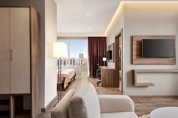 Minibar, in-room safe, desk, blackout drapes