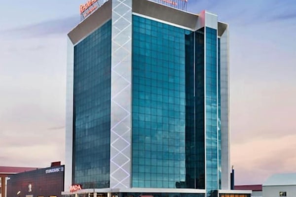 Fassade der Unterkunft