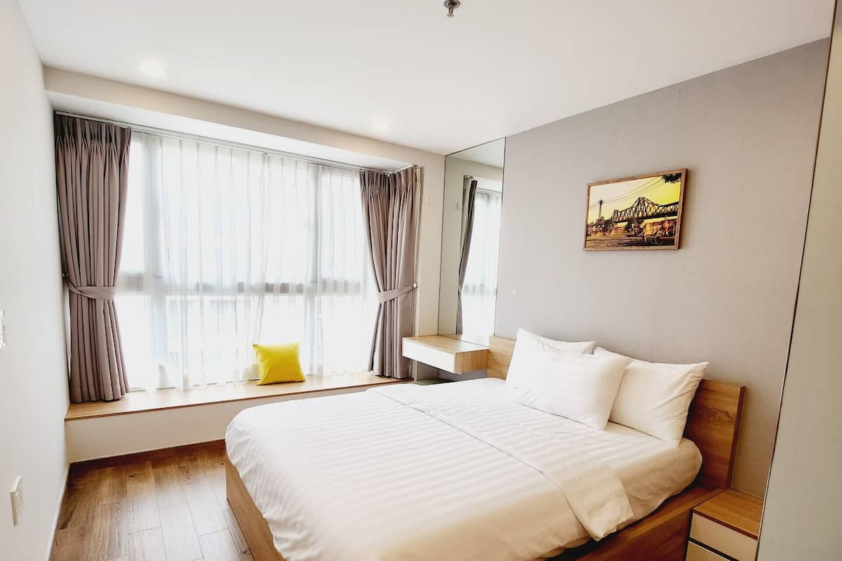 Apartamento de diseño | Ropa de cama de alta calidad, minibar, decoración individual
