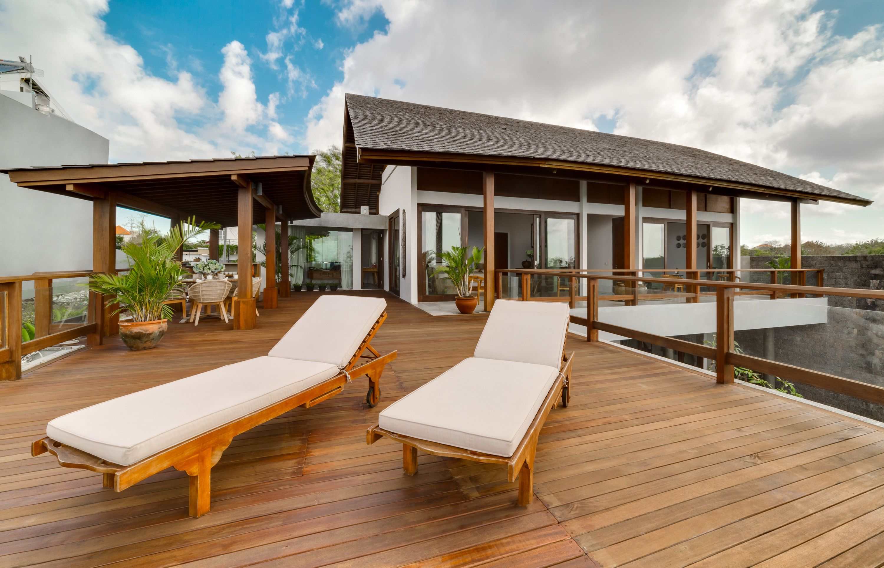 Vila, 3 kamar tidur, Bebas Asap Rokok | 3 kamar tidur, brankas, meja kerja, dan Wi-Fi gratis