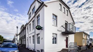 Fassade der Unterkunft