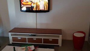 Apartment, 1 Bedroom | Living area | 42-inch LCD TV with cable channels, TV - Freedom Plaza Apartments (Windhoek)