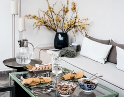 Breakfast, lunch, dinner served; local and international cuisine 