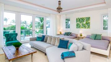 Maison Luxe, plusieurs chambres | 7 chambres, draps en coton égyptien, literie de qualité supérieure