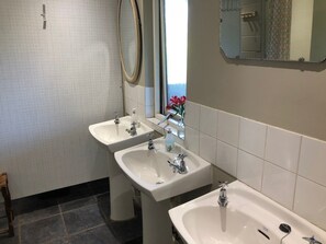 Tält - 1 dubbelsäng | Badrum | Dusch