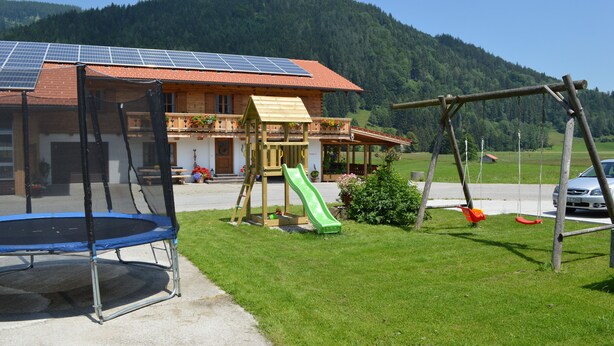 Children's play area - outdoor - Schusterbauer Hof Inzell (Inzell)