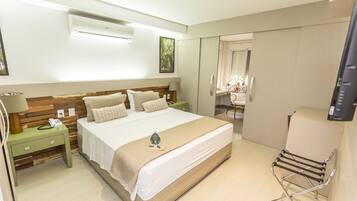 Minibar, in-room safe, desk, blackout curtains