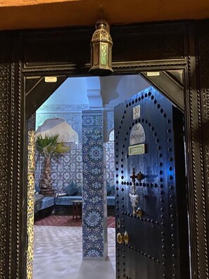 Entrada de la propiedad