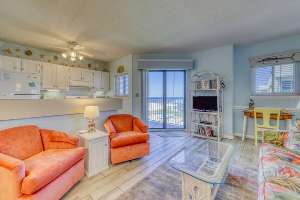 Televisio, DVD-soitin, kirjoja