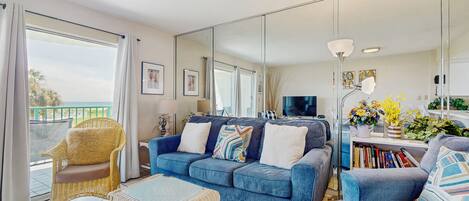 Televisión, reproductor de DVD y libros