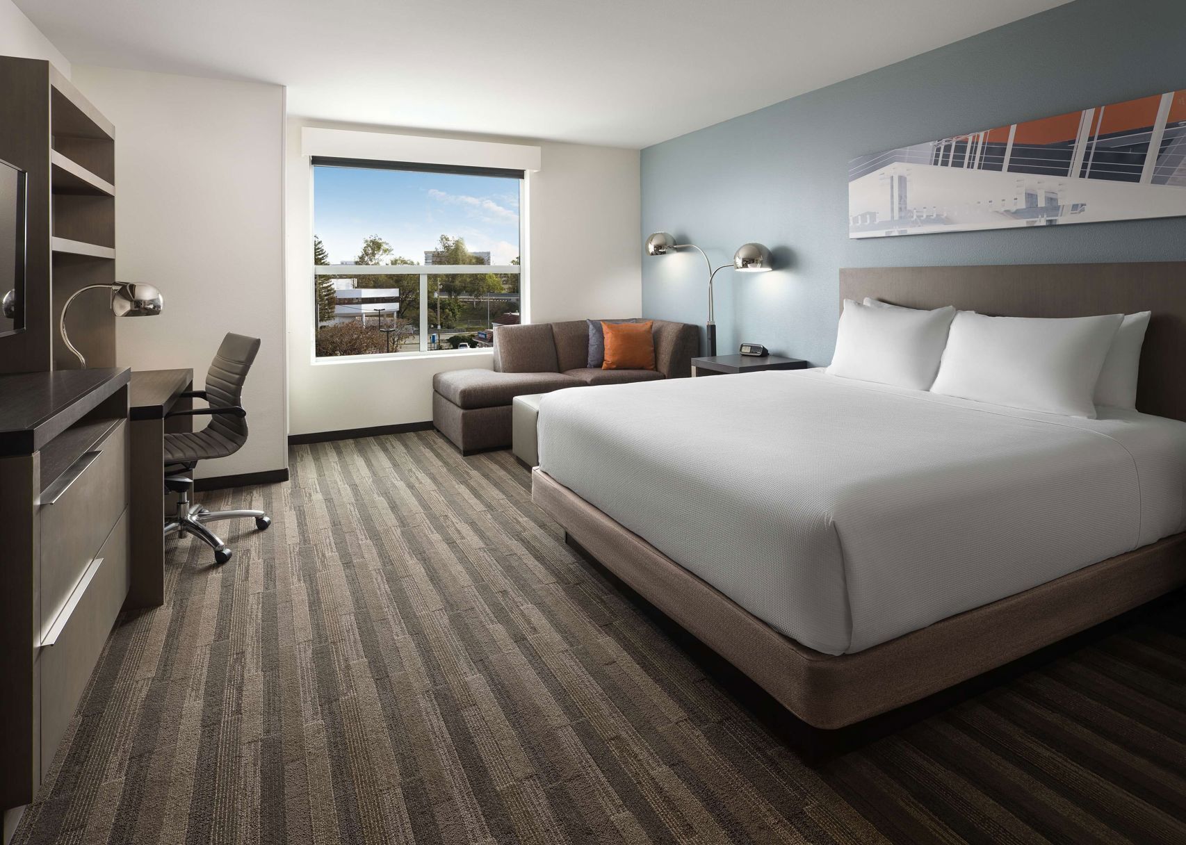 Premium bedding, pillowtop beds, individually decorated