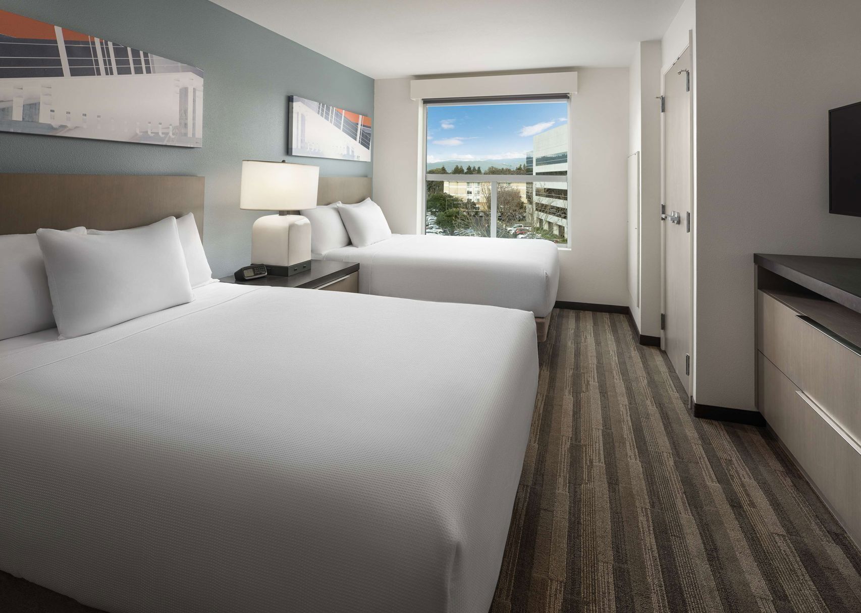 Premium bedding, pillowtop beds, individually decorated