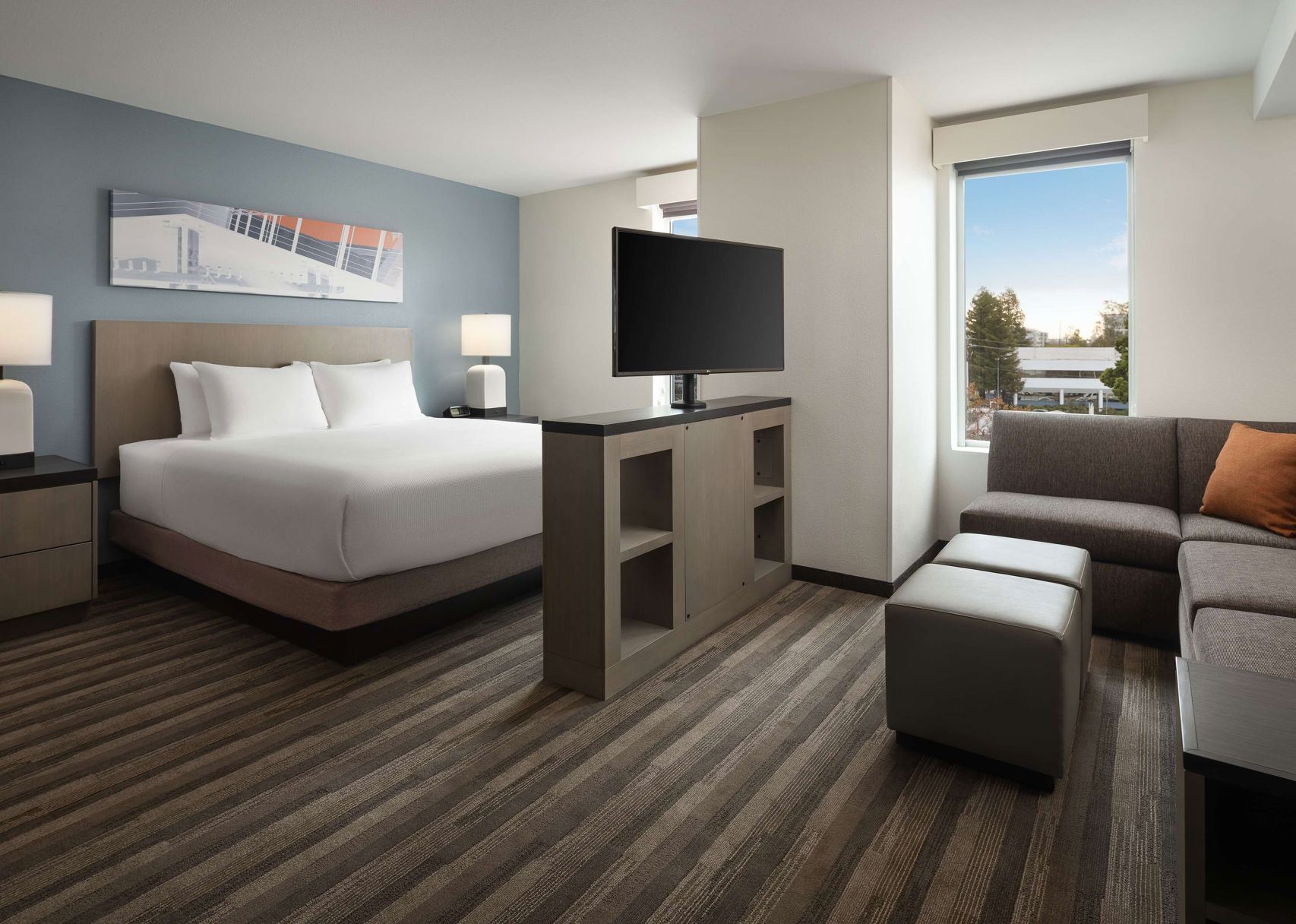 Premium bedding, pillowtop beds, individually decorated