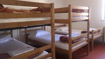 Economy Shared Dormitory | Soundproofing, free cribs/infant beds, free WiFi, bed sheets
