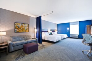 Desk, laptop workspace, blackout drapes, iron/ironing board - Home2 Suites by Hilton Plano Legacy West (Plano)