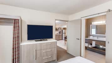 Suite, 1 Bedroom, Non Smoking | Private kitchen | Full-sized fridge, microwave, dishwasher, toaster