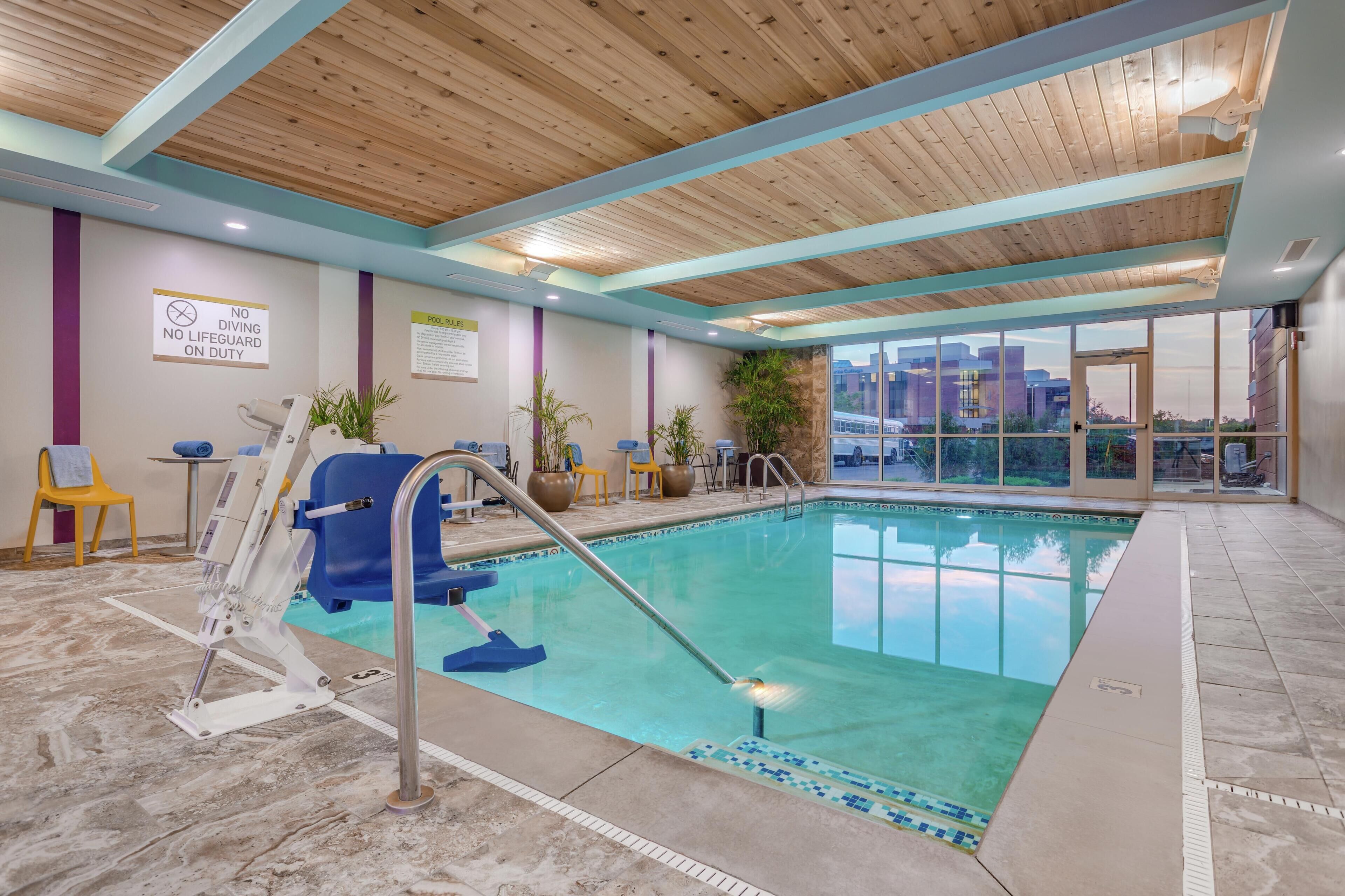 Piscine couverte