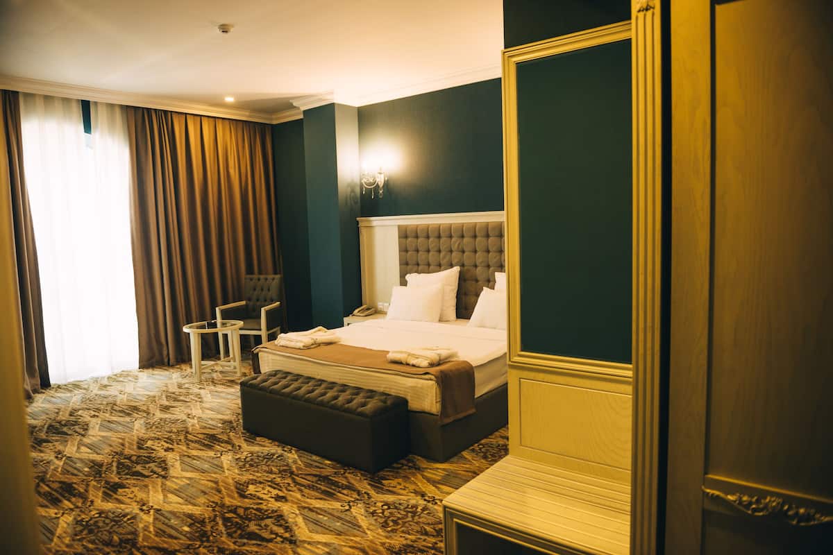 Minibar, in-room safe, desk, blackout drapes