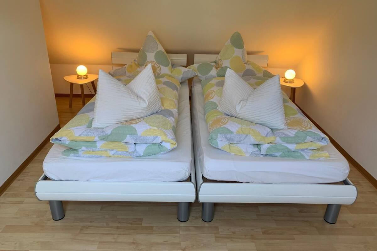 Familienapartment, 1 Schlafzimmer, Nichtraucher, Gartenblick | Schallisolierte Zimmer, kostenloses WLAN, Bettwäsche