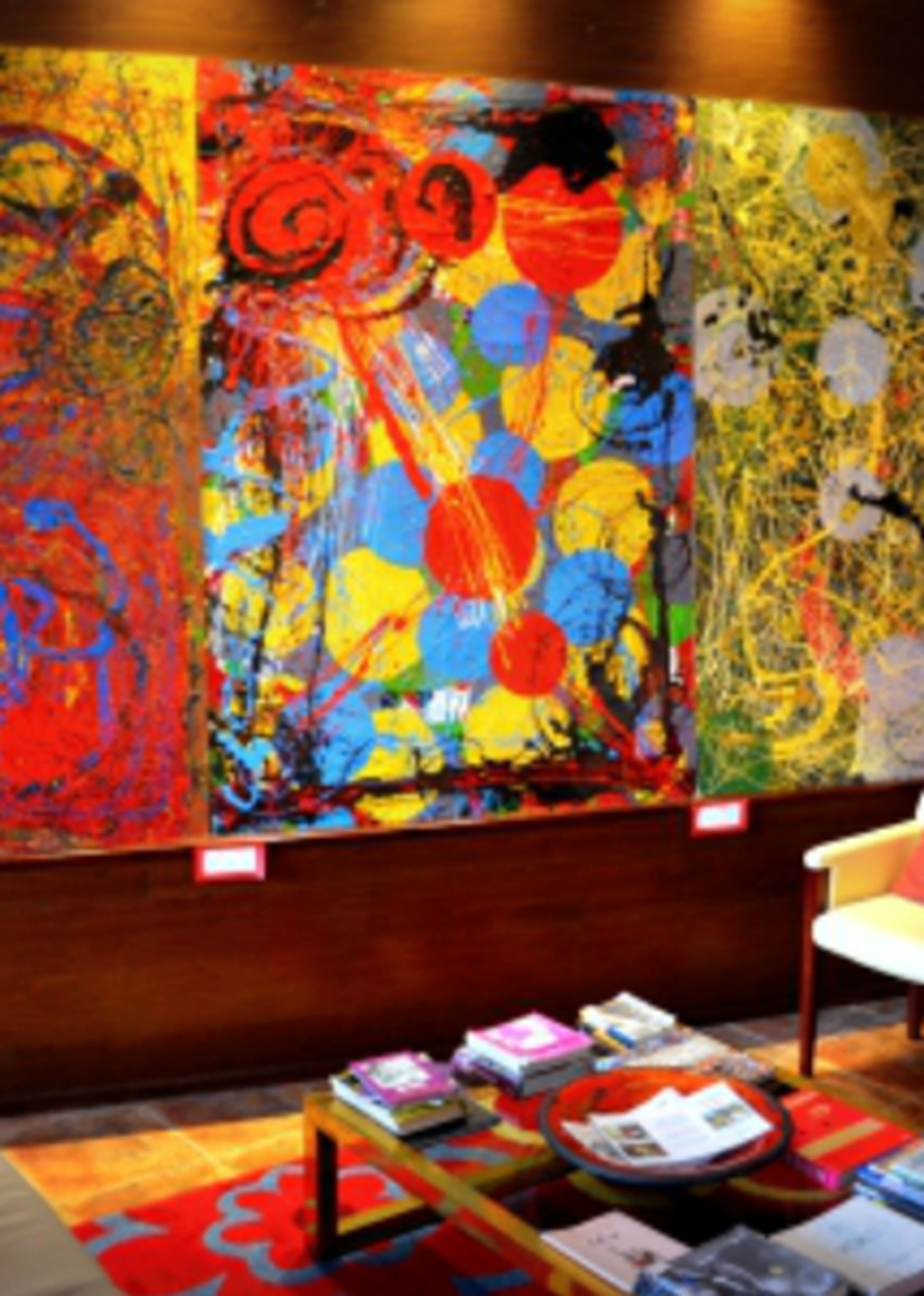 Sitzecke in der Lobby