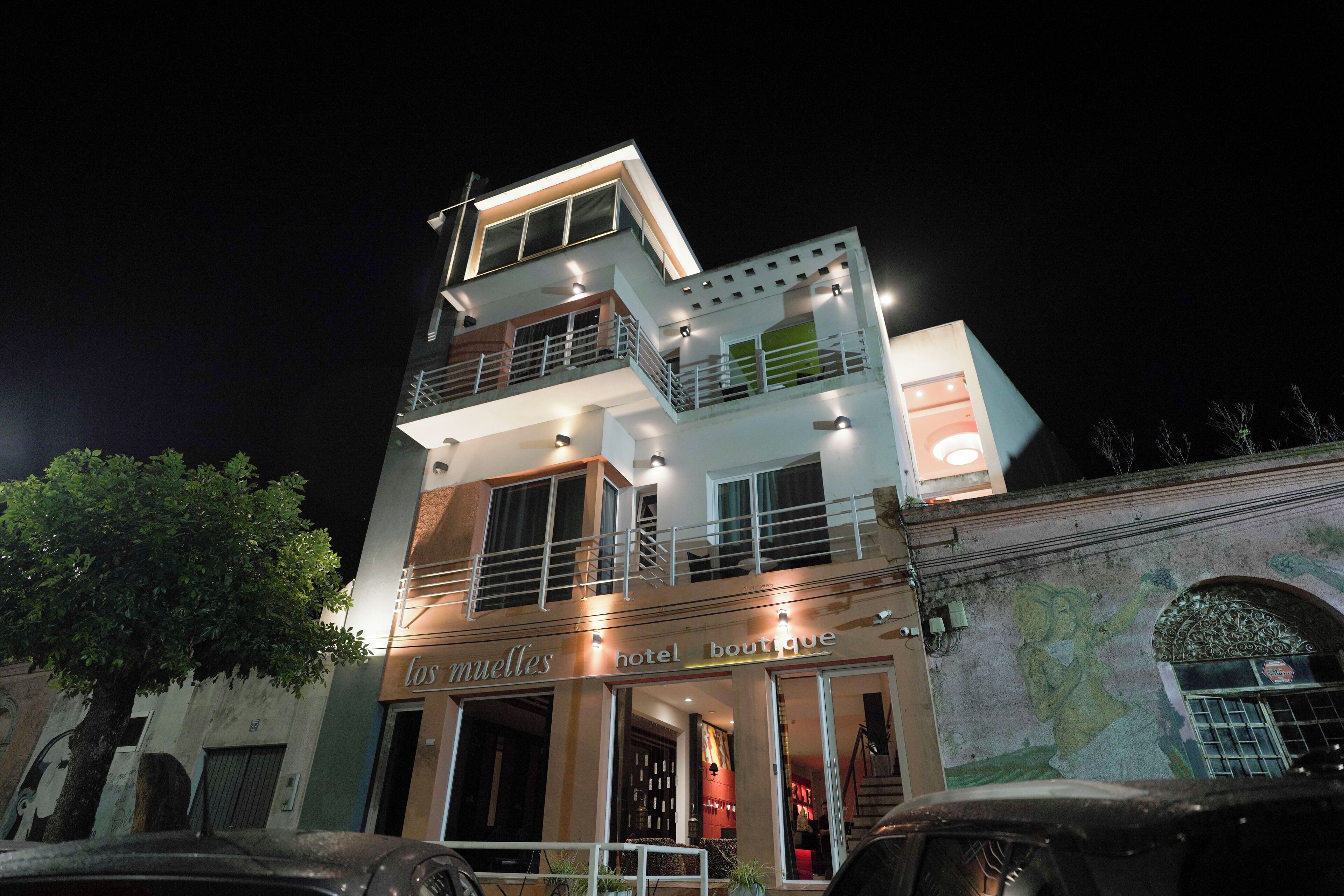 Voorkant van accommodatie