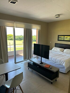 Junior Studio | Individually decorated, individually furnished, blackout drapes - Lomas del Real Resort (Colonia del Sacramento)