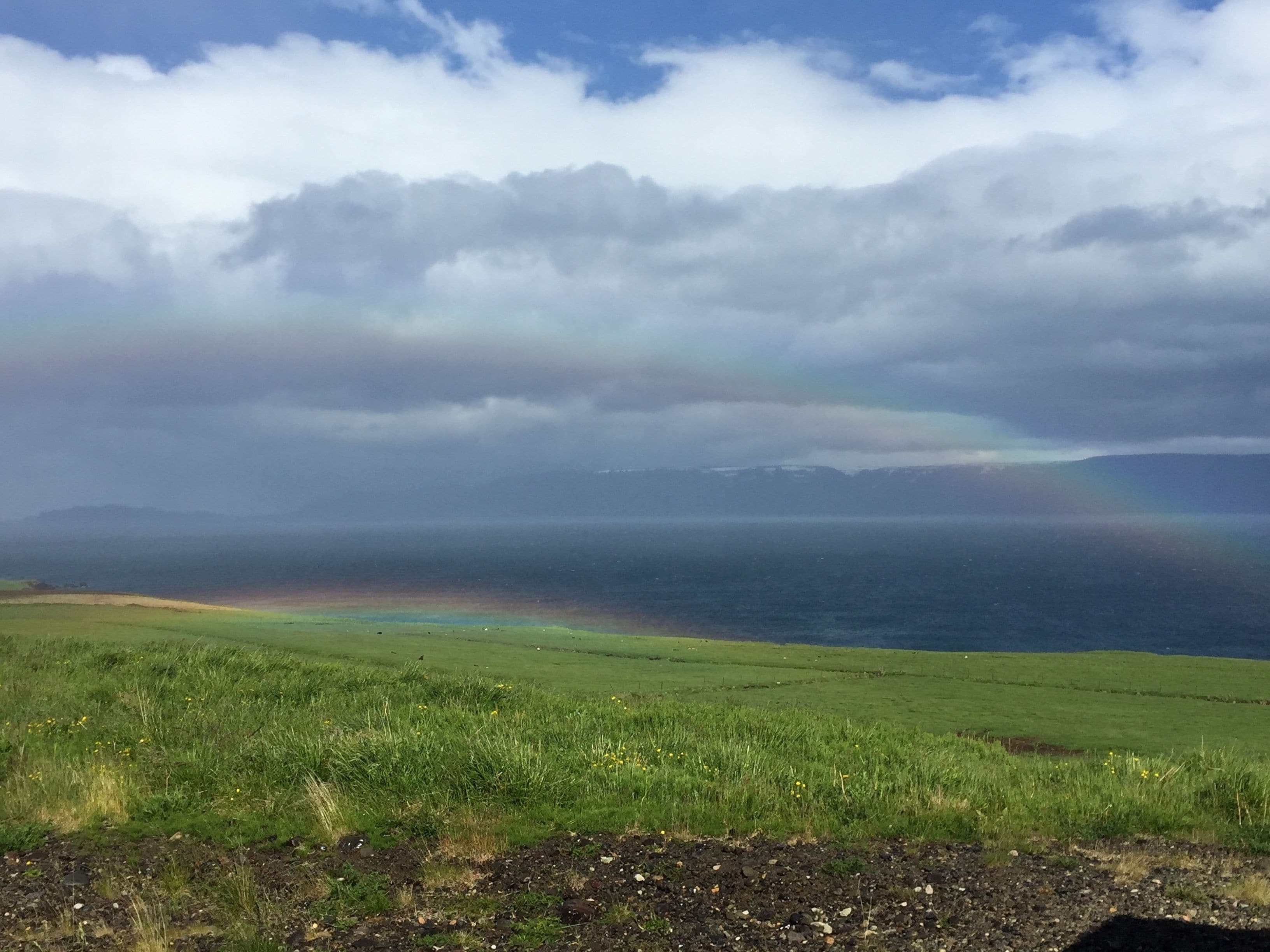 Vista desde la propiedad