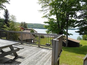 Room | Terrace/patio - Celtic Cove Main Cabin (Rangeley)