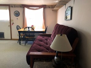 Room | Living area | TV - Town Park Condo D (Rangeley)