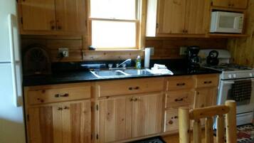 Room | Private kitchen | Fridge, microwave, coffee/tea maker