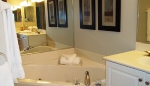 Room | Bathroom | Separate tub and shower - Gorgeous Ocean Views - 2 Br 2 BA - Di Mucci Towers Ten 1902 (Daytona Beach Shores)
