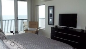 Room | 2 bedrooms, iron/ironing board - Gorgeous Ocean Views - 2 Br 2 BA - Di Mucci Towers Ten 1902 (Daytona Beach Shores)