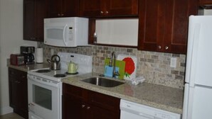 Room | Private kitchen | Coffee/tea maker, fridge, microwave