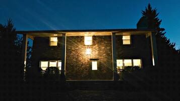 Front of property – evening/night