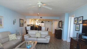 Room | Living area - 803 Shores Club - 2 Bedroom 2  Bath Oceanfront (Daytona Beach Shores)