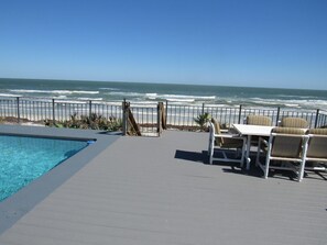 Room | Terrace/patio - Serenity by the Sea - 4 Bedroom 4 Bath - Oceanfront Pool Home (Ponce Inlet)