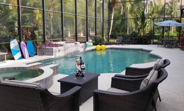 Room | Terrace/patio - Spacious Mansion Escape (Bradenton)