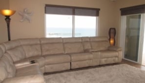 Living room - Northeast Corner - 3 BR 3 BA - Sanibel 1002 (Daytona Beach Shores)
