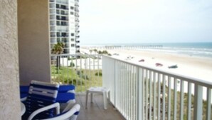 Room | Balcony - Great ocean Views - 3 BR 3 BA - Sanibel 302 (Daytona Beach Shores)